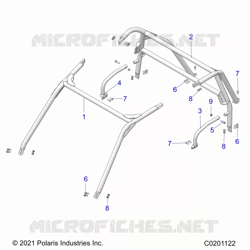 CHASSIS, CAB BASTIDOR