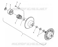 ACCIONADO DE EMBRAGUE ASSEMBLY TRAIL DELUXE/0930243 (4923222322028A)