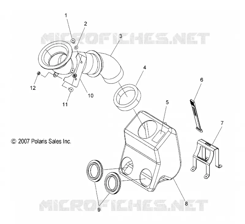 MOTOR, TOMA DE AIRE SYSTEM
