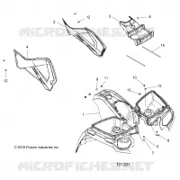 FRENTE CAB AND SIDE PANELS
