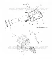 MOTOR, TOMA DE AIRE