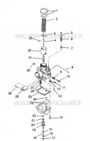 CARBURADOR SPORT 0980443 AND SPORT TOURING 0980243 (4942054205C009)