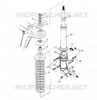 montaje del puntal Magnum 2x4 W957544 (4926852685B002)