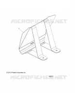 FARO DELANTERO POD COVER BRACKET