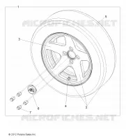 RUEDAS, OPCIONES, RUEDA, 14 INCH STREET ALUMINUM RIM
