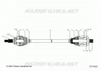TREN, FRONT HALFSHAFT