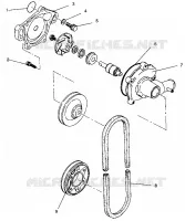 BOMBA DE AGUA XLT 0940767, XLT SP 0940667   XLT SKS 0940567 (4925022502036A)