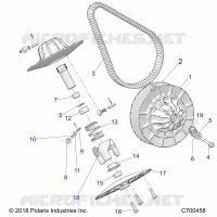 TREN, SECONDARY CLUTCH