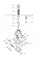 CARBURADOR STAR TRAK (4912731273025A)