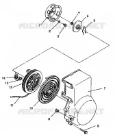 ARRANQUE DE RETROCESO ASSEMBLY XLT E940767,   XLT SP E940667    XLT SKS E940567 (49274227420040)