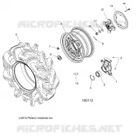 RUEDAS, REAR AND HUB