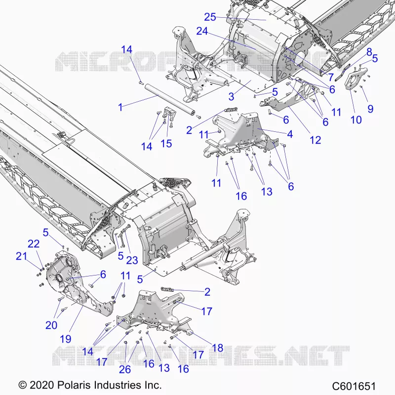 CHASIS, BULKHEAD ASM.