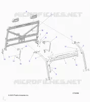 CHASSIS, CAB BASTIDOR