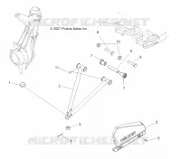 SUSPENSION, A-ARM and PUNTAL MOUNTING