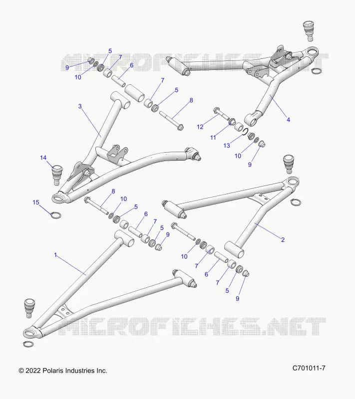 SUSPENSIÃ“N DELANTERA CONTROL ARMS