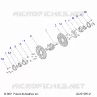SUSPENSION TRASERA AXLE