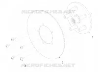 RUEDAS, COMPONENTS, END, 9.21 INCH, DISC 5 BOLT