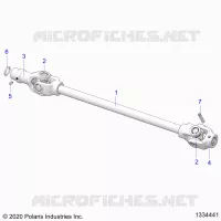 TREN, FRONT PROP SHAFT