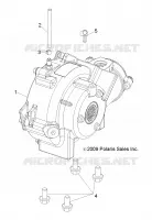 TREN, FRONT GEARCASE MOUNTING