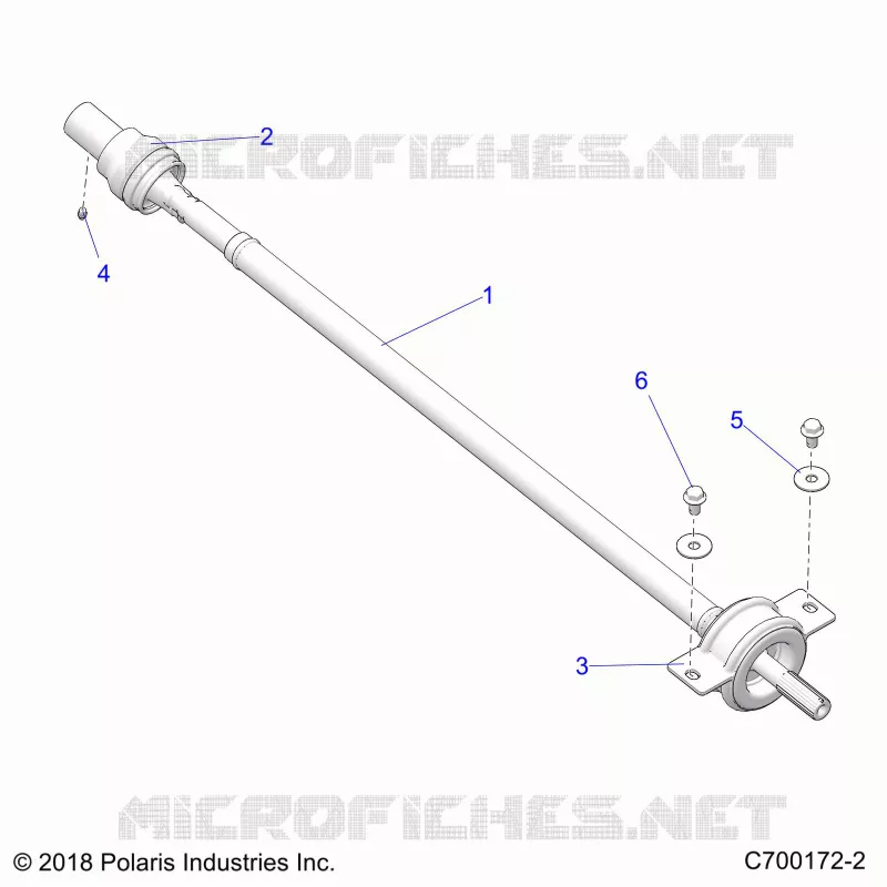 TREN, REAR PROP SHAFT