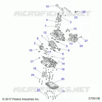 ENGINE, CRANKCASE AND CIGUEÑAL