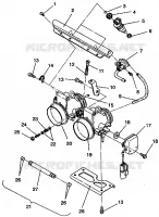 CUERPO DE MARIPOSA ASSEMBLY CLASSIC TOURING E942875 (49274027400043)