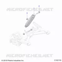 SUSPENSION TRASERA SHOCK