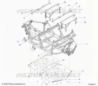 CHASSIS, MAIN FRAME AND ESQUÃD PLATES