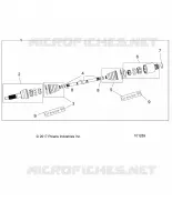 DRIVE TRAIN, TRASERO DEL EJE DE TRANSMISION