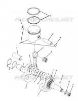 CIGUEÑAL AND PISTÓN ASSEMBLY TRAIL BLAZER (4919761976034A)