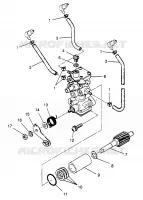 BOMBA DE ACEITE XLT 0970756, XLT SKS 0970556,  and XLT RMK 0970956 (4937693769D005)