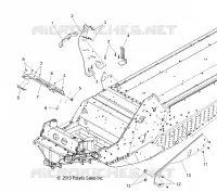 CHASIS, FRONT, BRACKETS and PLATES