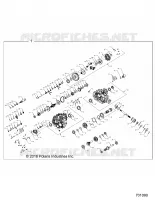 DRIVE TRAIN, PRINCIPAL GEARCASE INTERNALS