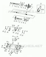 CHASIS, SWING ARM AND REAR AXLE