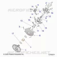TREN, PRIMARY CLUTCH