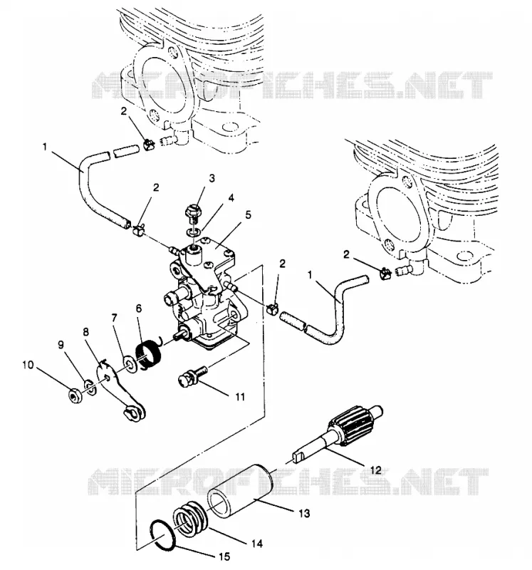 BOMBA DE ACEITE WIDETRAK GT 0962061 and EUROPEAN WIDETRAK GT E962061 (4931623162C013)