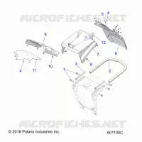 PARACHOQUE, REAR AND CLOSEOFF