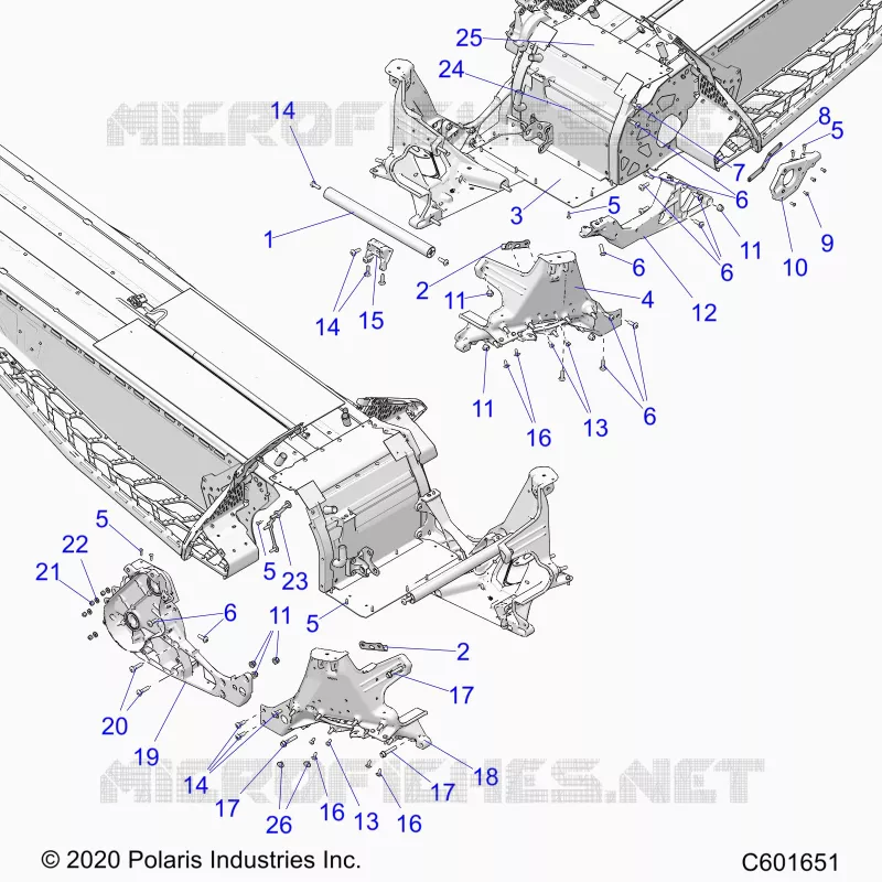 CHASIS, BULKHEAD ASM.