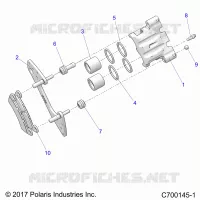 BRAKES, PINZA TRASERA