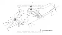 SISTEMA DE COMBUSTIBLE, GASOLINA TANK ASM.