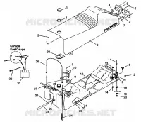 ASIENTO Y tanque de gas ASAMBLEA CLASSIC 0942865 (4924962496004A)
