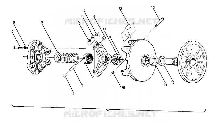 Embrague Sport, Trail, 400 and 600 (4912701270023A)