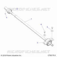 TREN, REAR PROP SHAFT