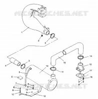 SISTEMA DE ESCAPE SL 650 / B934058 (4924732473014A)