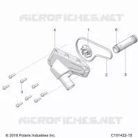 MOTOR, WATERPUMP IMPELLER AND COVER