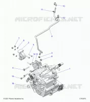 TREN, MAIN GEARCASE MOUNTING