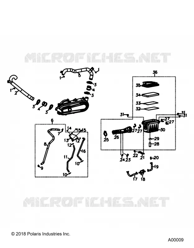 ENGINE, TOMA DE AIRE SYSTEM