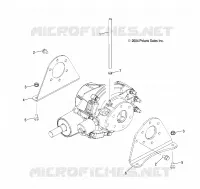 REAR MONTAJE DE ENGRANAJES (2X4)(4X4)