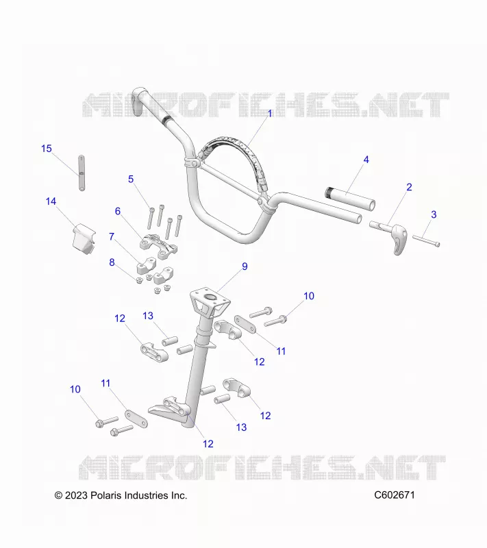 STEERING, SOPORTE DE MANILLAR