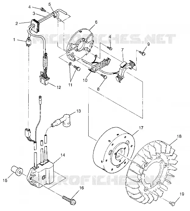 MAGNETO LITE TOURING 0983133 AND EUROPEAN LITE TOURNG E983133 (4941934193C008)